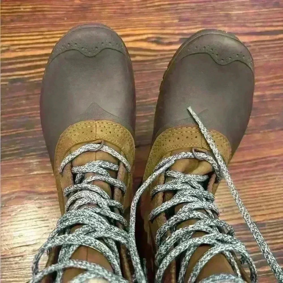 The North Face Shellista Brown Leather Winter Boot Size US 6 - Picture 3 of 9